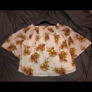 Flowy off the shoulder shirt